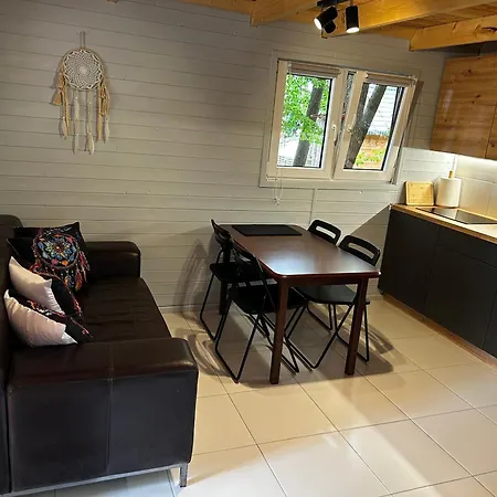 Chalet W Lesie Nad Jeziorem Zarnowieckim Lubkowo